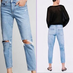 Zara slim boyfriend jeans